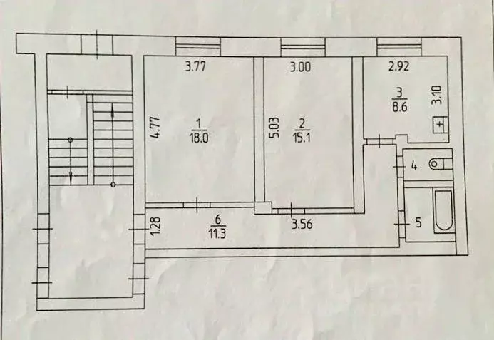 2-к кв. Пермский край, Пермь ул. Чкалова, 48 (57.7 м) - Фото 2