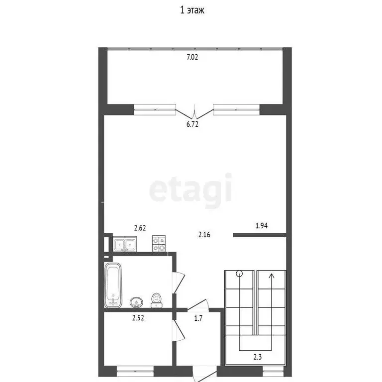Дом в посёлок Пионерский, улица Галилея (210 м) - Фото 2
