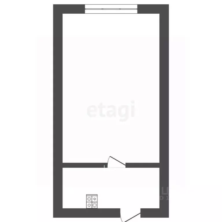 Студия Тюменская область, Тюмень ул. Энергетиков, 60а (17.0 м) - Фото 2