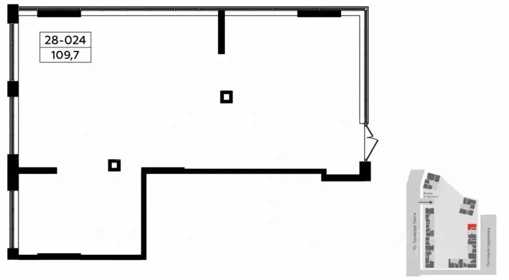 Помещение свободного назначения в Москва Скандинавия жилой комплекс, ... - Фото 2