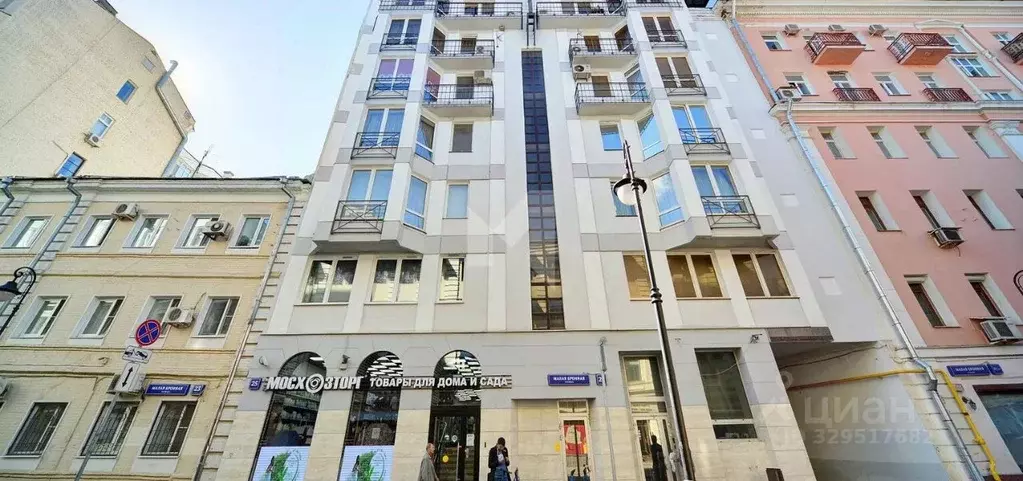 4-к кв. Москва Малая Бронная ул., 25 (138.0 м) - Фото 1