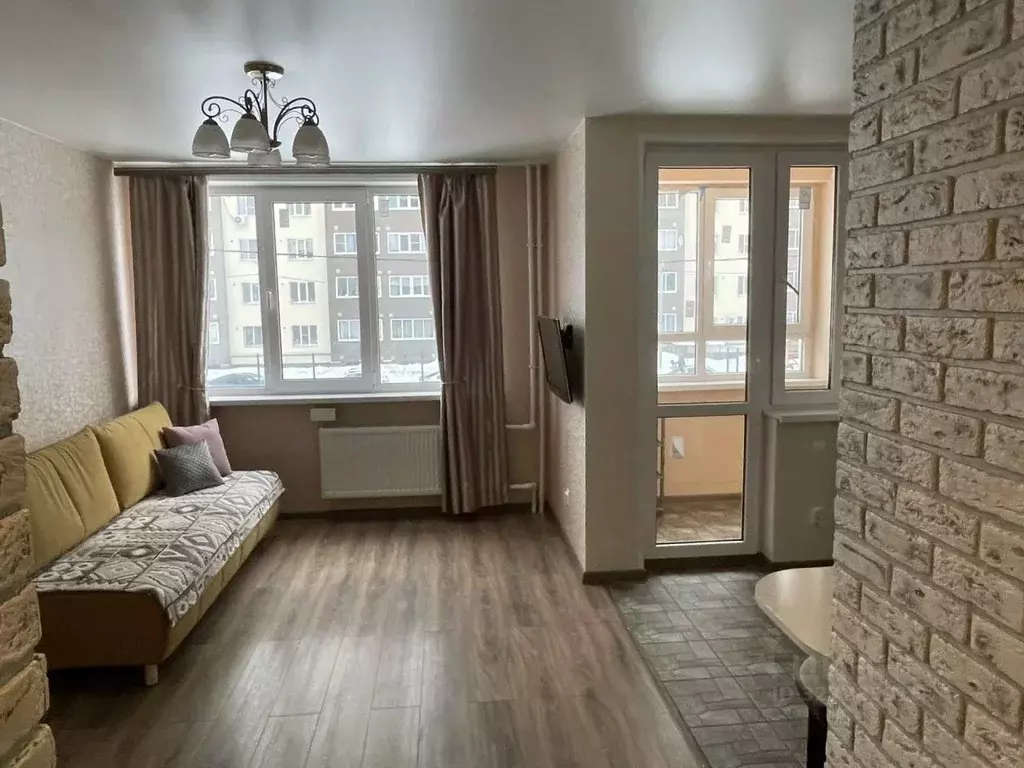 Студия Рязанская область, Рязань ул. Семчинская, 1к2 (32.0 м) - Фото 2