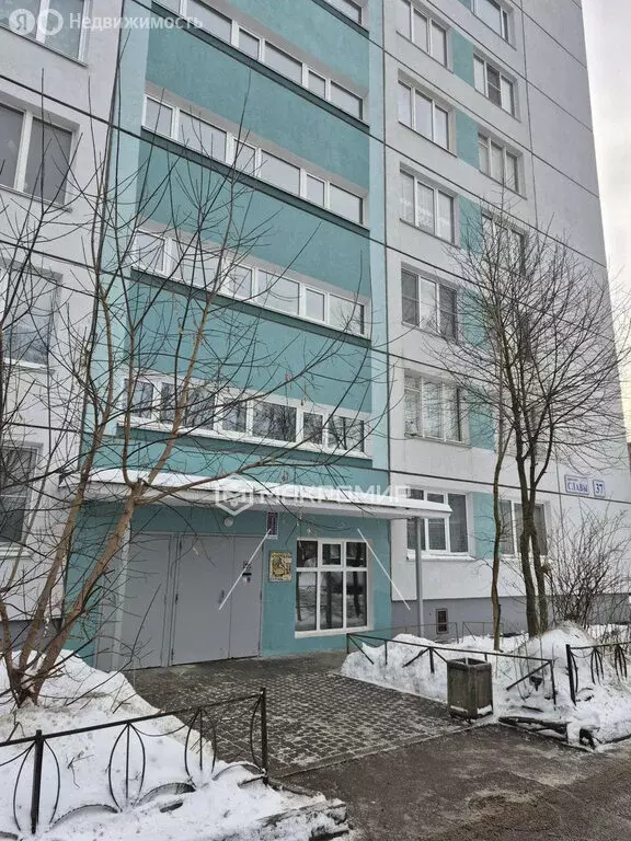 3-комнатная квартира: Санкт-Петербург, проспект Славы, 37 (54.4 м) - Фото 1