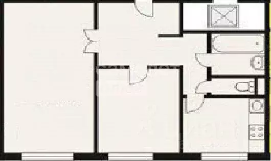2-к кв. Москва Севанская ул., 11 (44.0 м) - Фото 2