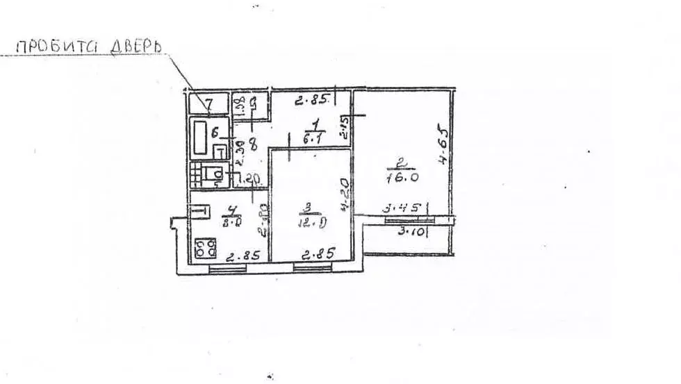 2-к кв. Липецкая область, Липецк ул. А.Г. Стаханова, 12 (51.3 м) - Фото 1
