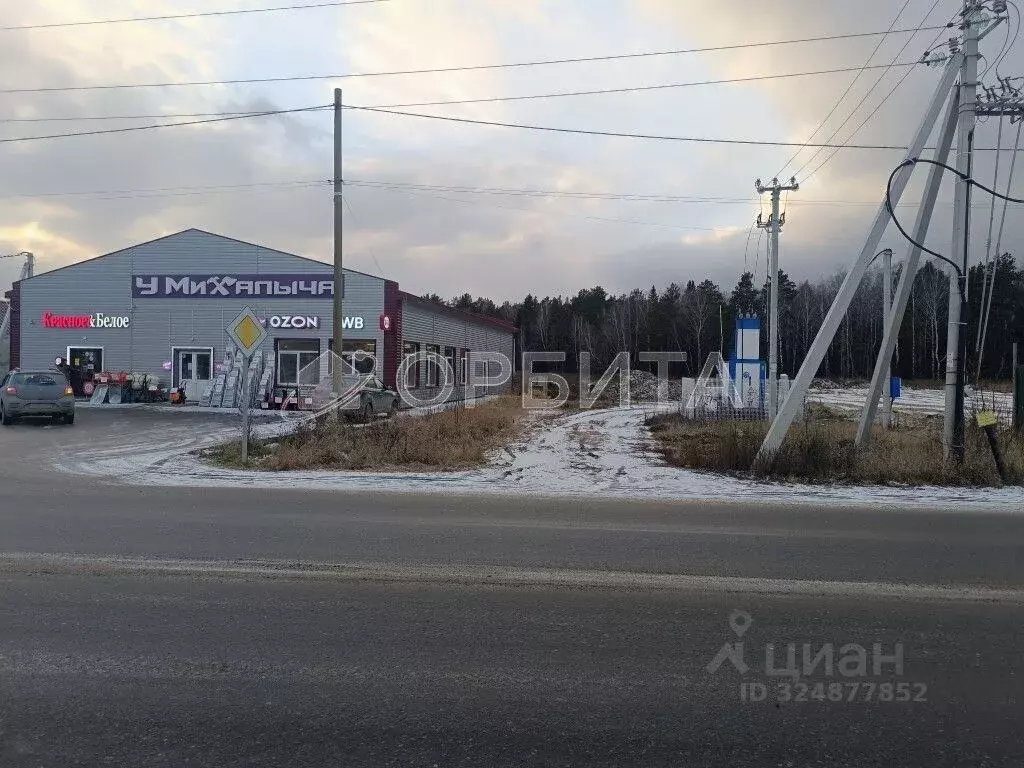 Участок в Тюменская область, Тюменский муниципальный округ, с. Успенка ... - Фото 1