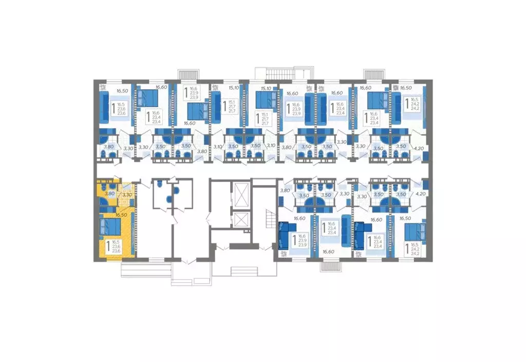 Квартира-студия: Сочи, улица Искры, 88к8 (24.5 м) - Фото 1