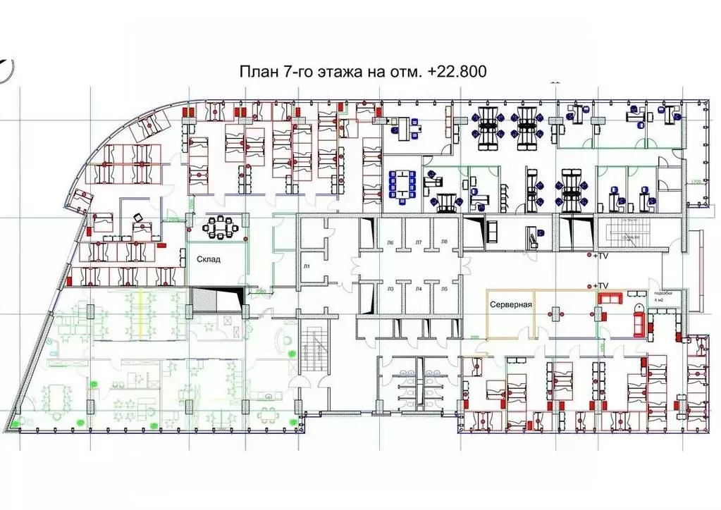 Офис в Москва ул. Наметкина, 12А (672 м) - Фото 2