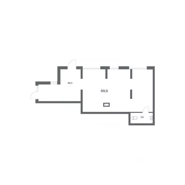 Помещение свободного назначения в Калининградская область, Калининград ... - Фото 2