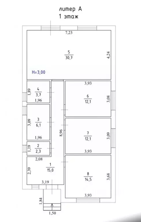 Дом в Ростовская область, Ростов-на-Дону Искристая ул., 148 (100 м) - Фото 1