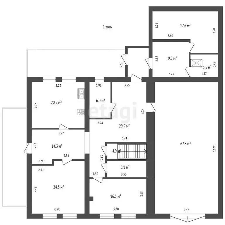 Дом в Тавда, Советская улица (342.4 м) - Фото 1