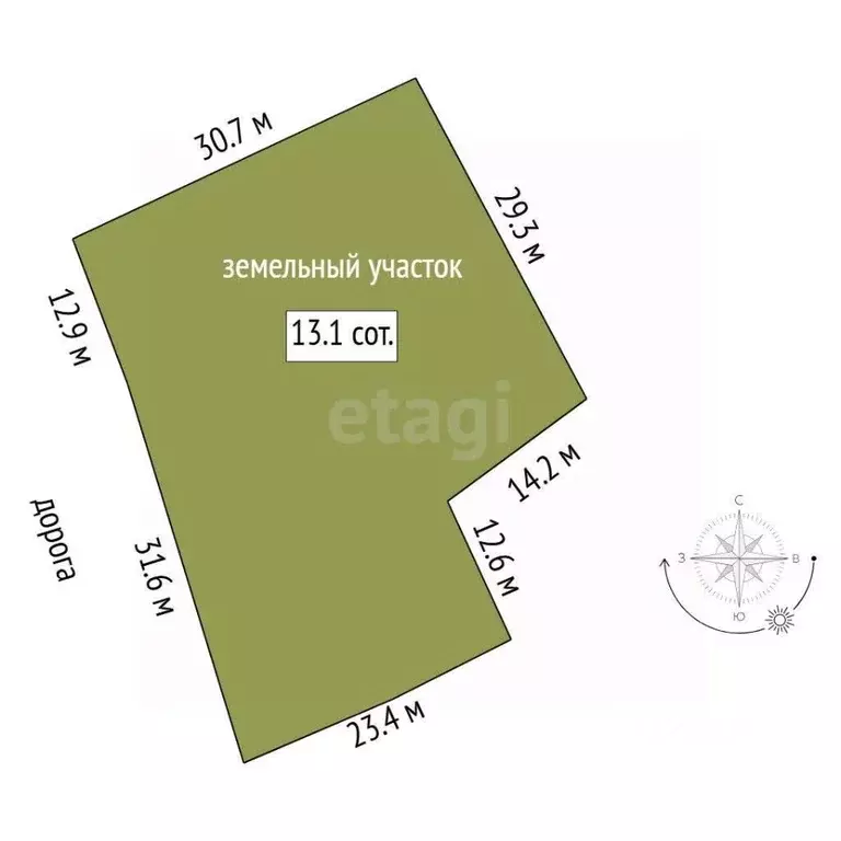 Участок в Свердловская область, Слободо-Туринский район, ... - Фото 1