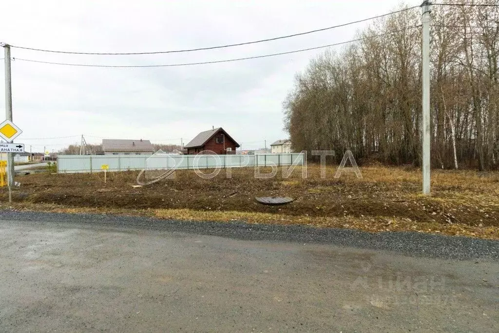 Участок в Тюменская область, Тюменский район, с. Кулига ул. Алмазная, ... - Фото 1