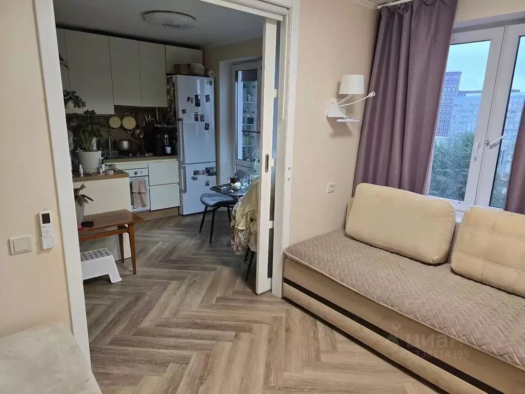 2-к кв. Москва Новоалексеевская ул., 4К1 (40.0 м) - Фото 2