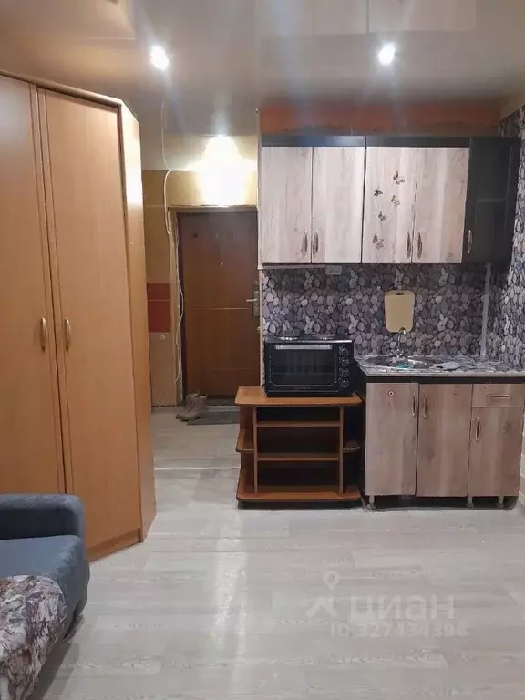 Студия Красноярский край, Красноярск Зеленая Роща мкр, ул. ... - Фото 1