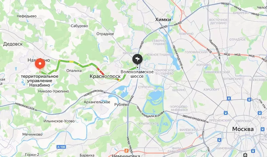 Участок в Московская область, городской округ Красногорск, посёлок ... - Фото 0