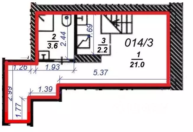 Помещение свободного назначения в Московская область, Реутов ул. ... - Фото 1