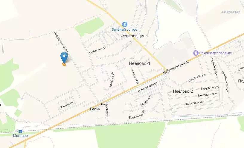 Участок в Псковская область, Псковский район, Логозовская волость, д. ... - Фото 1