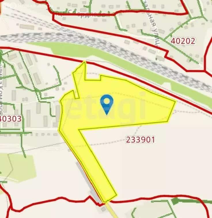 Участок в Калужская область, Дзержинский муниципальный округ, посёлок ... - Фото 1