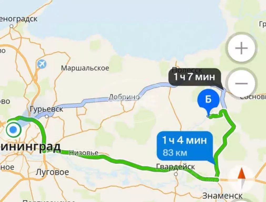 Участок в Калининградская область, Полесский муниципальный округ, пос. ... - Фото 2