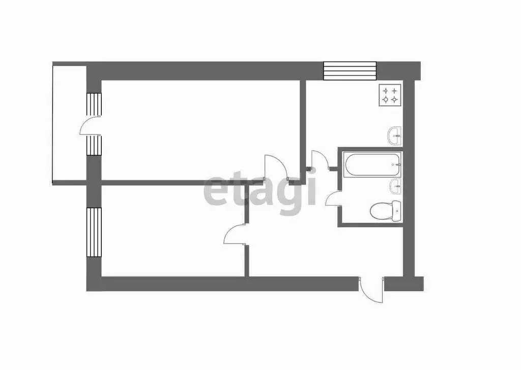 2-комнатная квартира: Троицк, улица имени И.Д.Селивановской, 51 (74.3 ... - Фото 1