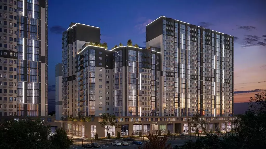 2-к кв. Краснодарский край, Краснодар Уральская ул., 100/6 (83.27 м) - Фото 1