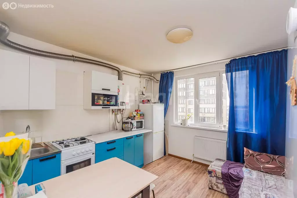 1-комнатная квартира: посёлок городского типа Яблоновский, улица ... - Фото 2