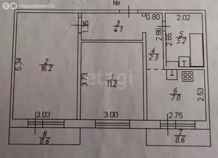 2-комнатная квартира: Тверь, улица Скворцова-Степанова, 26 (47.2 м) - Фото 1