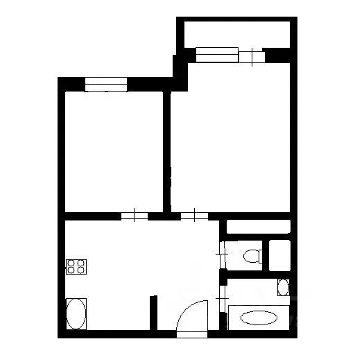 2-к кв. Москва ул. Академика Янгеля, 2 (44.0 м) - Фото 1