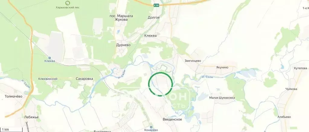 Участок в Курская область, Курский район, Шумаковский сельсовет, с. ... - Фото 2