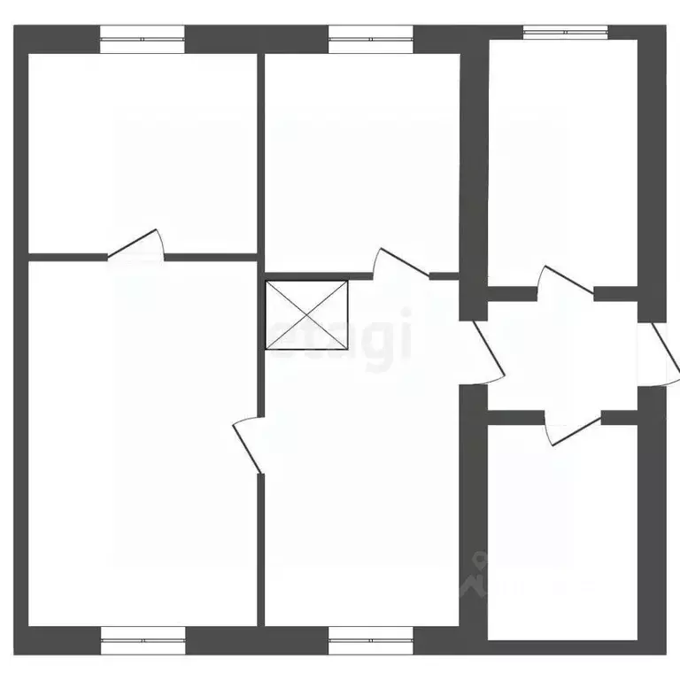 Дом в Калужская область, Дзержинский муниципальный округ, Галкино ... - Фото 2