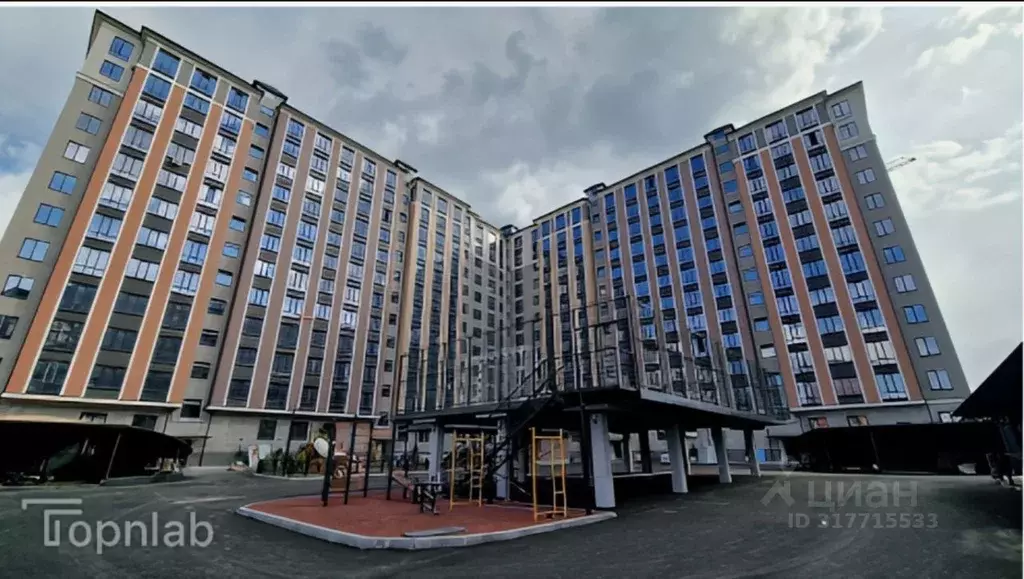 2-к кв. Кабардино-Балкария, Нальчик ул. Тлостанова, 28 (82.0 м) - Фото 0