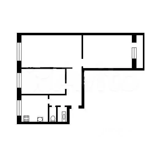 3-к. квартира, 62 м, 4/9 эт. - Фото 0