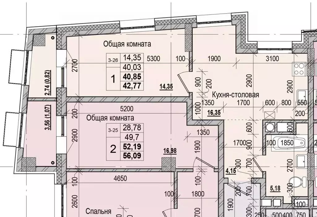 1-к кв. Саха (Якутия), Якутск ул. Чкалова (40.85 м) - Фото 0