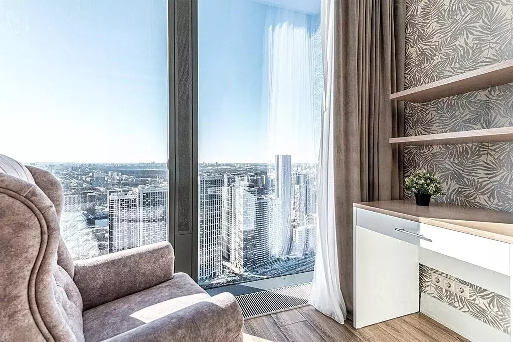 Студия Москва 1-й Красногвардейский проезд, 22с1 (50.3 м) - Фото 1