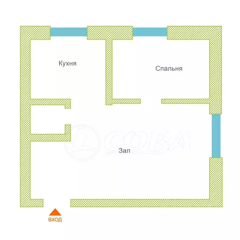 2-к кв. Дагестан, Махачкала ул. Магомеда Ярагского, 83 (30.0 м) - Фото 0