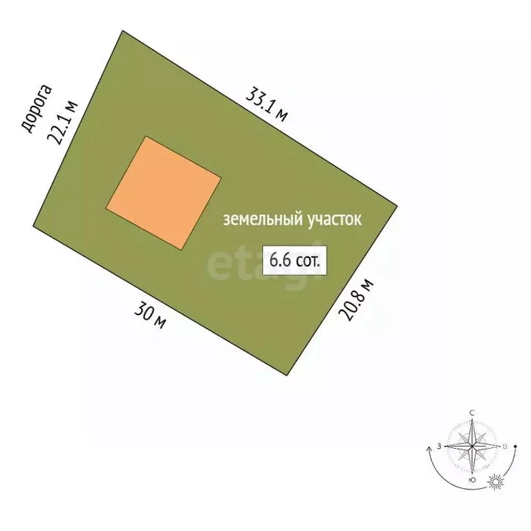 Участок в Московская область, Одинцовский городской округ, д. ... - Фото 2