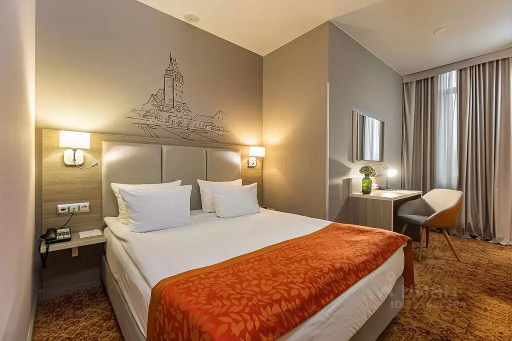 Комната Калининградская область, Калининград ул. Виктора Гюго, 1 (25.0 ... - Фото 1