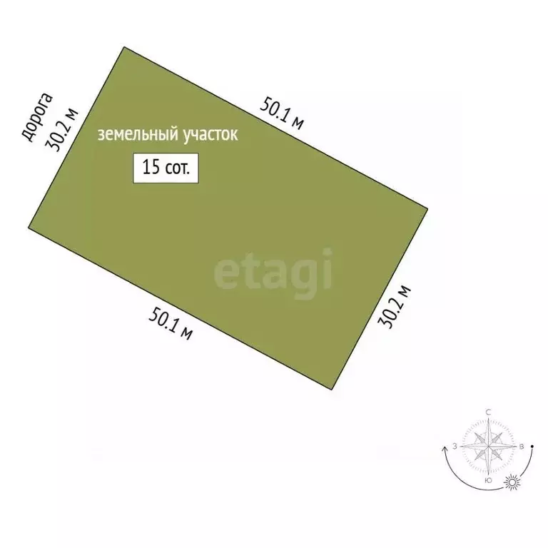 Участок в Мордовия, Саранск городской округ, Николаевка рп ул. ... - Фото 2