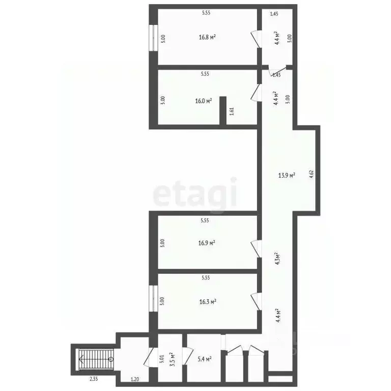 Помещение свободного назначения в Тюменская область, Тюмень ул. ... - Фото 2