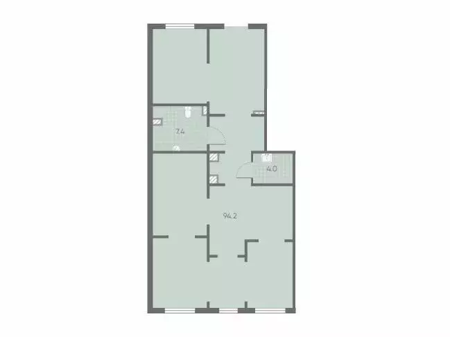 Офис (105.6 м) - Фото 1