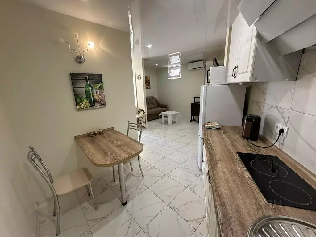 Студия Крым, Алушта муниципальный округ, пос. Семидворье, Волна мкр 1 ... - Фото 1