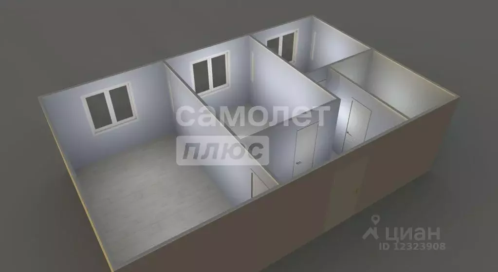 Квартира, 2 комнаты, 48.2 м - Фото 2