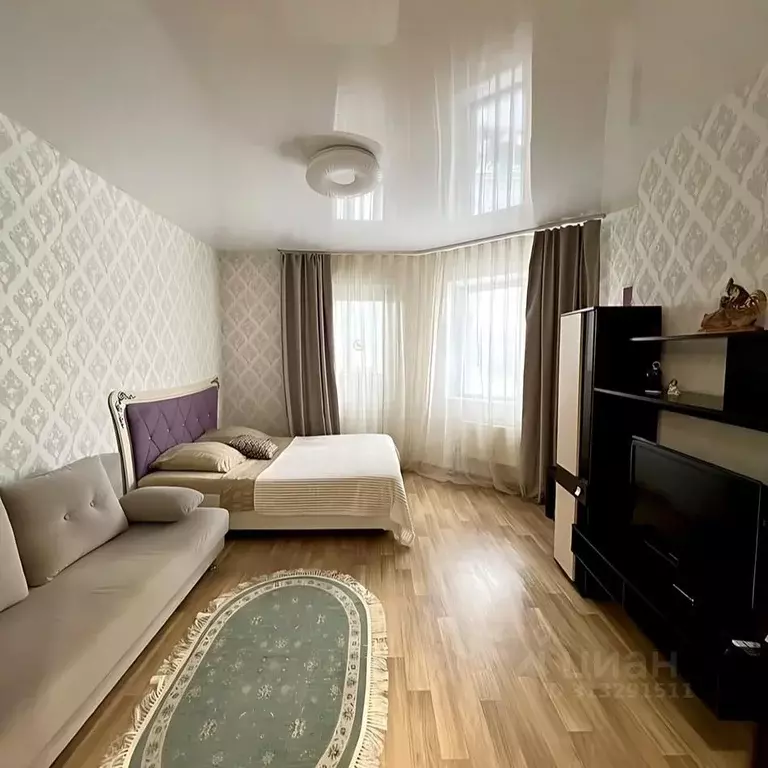 1-к кв. Ханты-Мансийский АО, Сургут просп. Ленина, 74 (46.0 м) - Фото 0