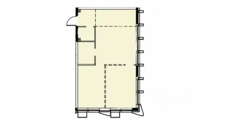3-к кв. Москва Новоостаповская ул., 20 (60.0 м) - Фото 2