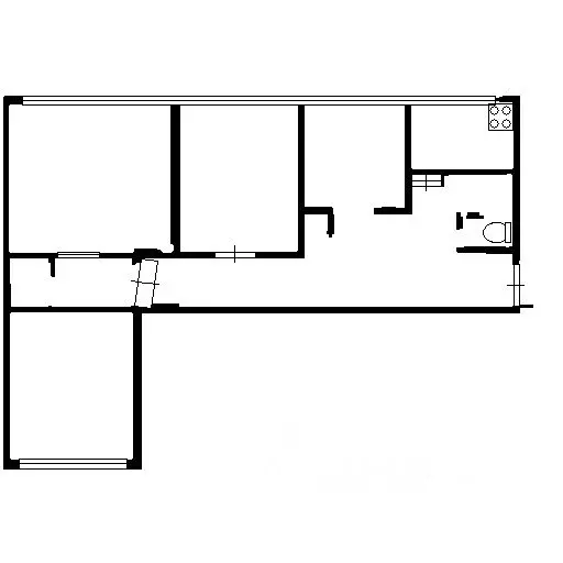 4-к кв. Санкт-Петербург Мартыновская ул., 10К1 (75.4 м) - Фото 1