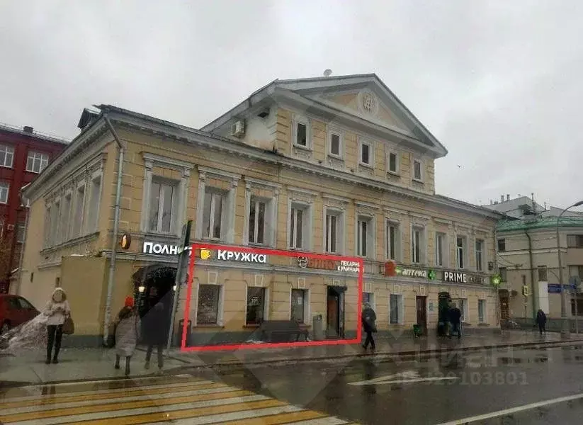 Помещение свободного назначения в Москва ул. Нижняя Радищевская, 10с1 ... - Фото 1