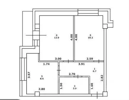 2-к кв. Алтайский край, Бийск ул. Михаила Митрофанова, 2/1 (41.0 м) - Фото 0