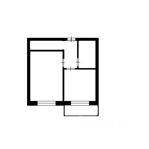 1-к кв. Москва Федеративный просп., 24 (36.0 м) - Фото 2