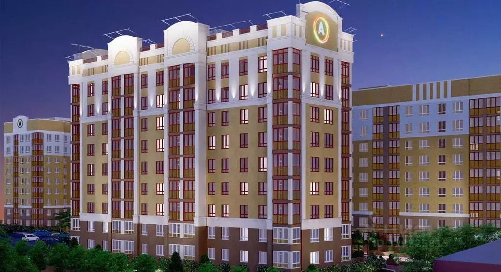 2-к кв. Брянская область, Брянск ул. Ульянова, 24А (67.95 м) - Фото 2